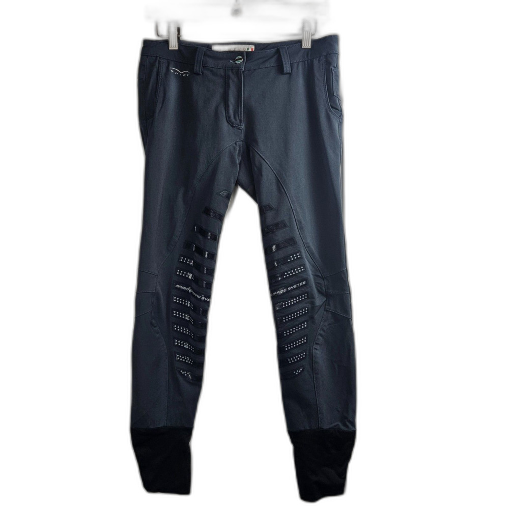 ANIMO Riding Pants Performance Stretch Italian Equestrian Breeches Bling $439 - Picture 2 of 14
